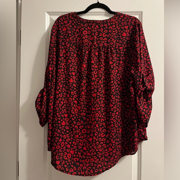 Torrid long sleeve button up blouse - Picture 2 of 4